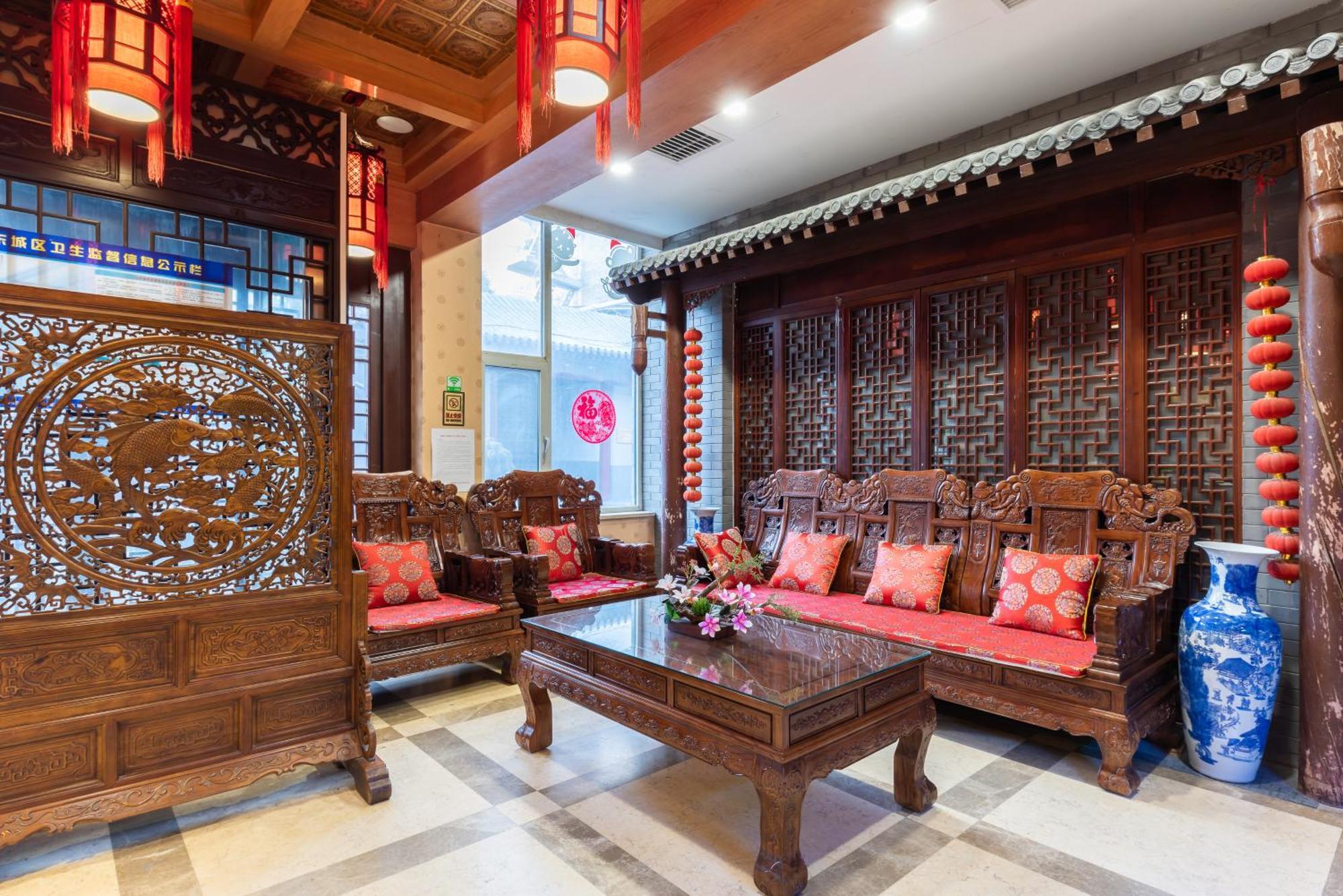 Chinese Culture Boutique Hotel-Tangfu,Traditional Chinese Theme,Heart Of Beijing,Near Forbidden City,Tiananmen Square,Hutongs,Metro Access,Free Coffee,Tea,Laundry Buitenkant foto