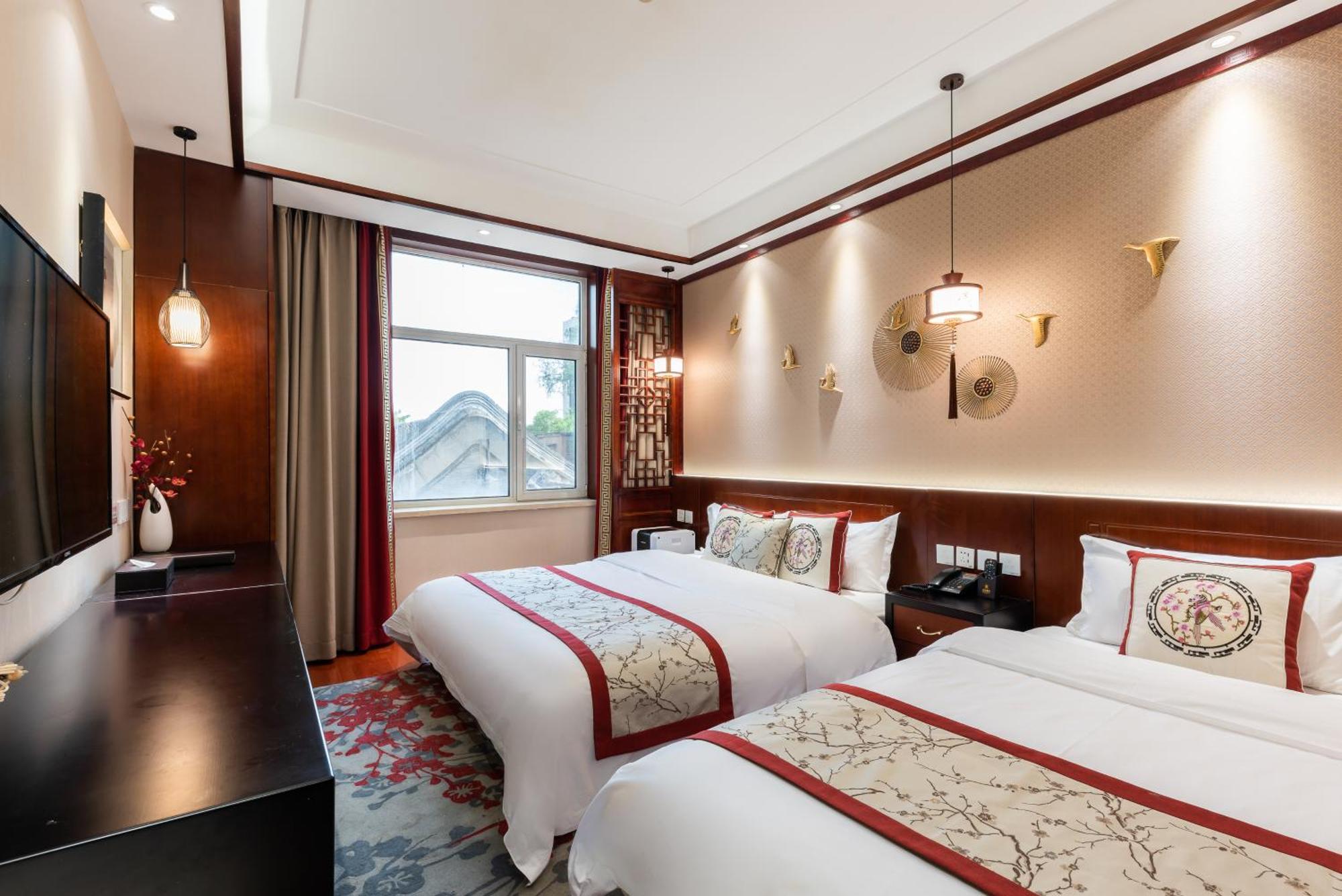 Chinese Culture Boutique Hotel-Tangfu,Traditional Chinese Theme,Heart Of Beijing,Near Forbidden City,Tiananmen Square,Hutongs,Metro Access,Free Coffee,Tea,Laundry Buitenkant foto