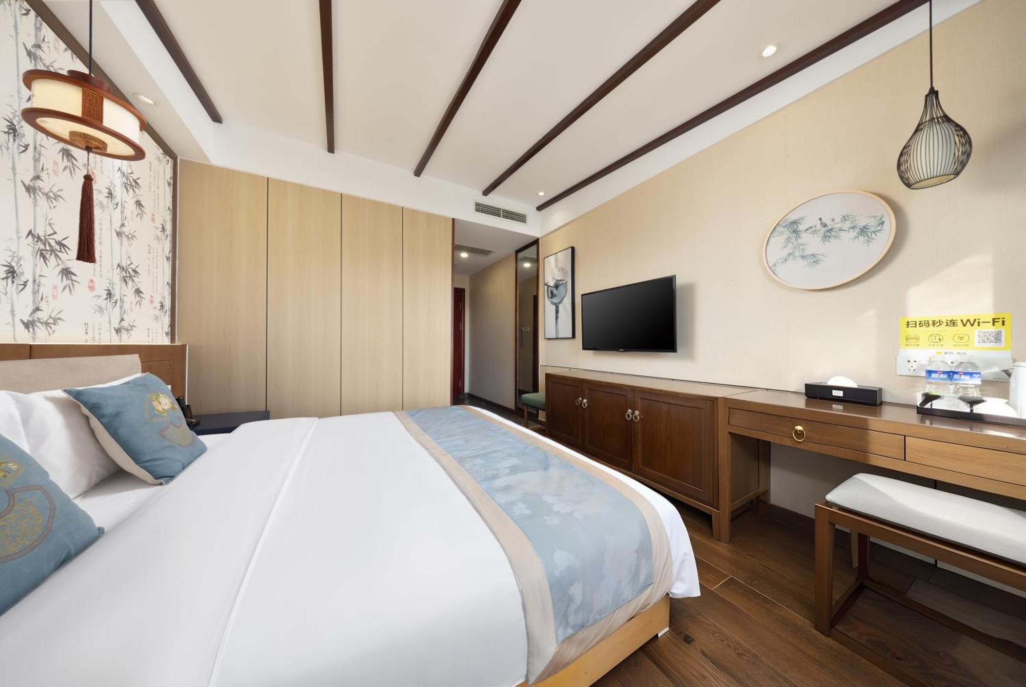 Chinese Culture Boutique Hotel-Tangfu,Traditional Chinese Theme,Heart Of Beijing,Near Forbidden City,Tiananmen Square,Hutongs,Metro Access,Free Coffee,Tea,Laundry Kamer foto