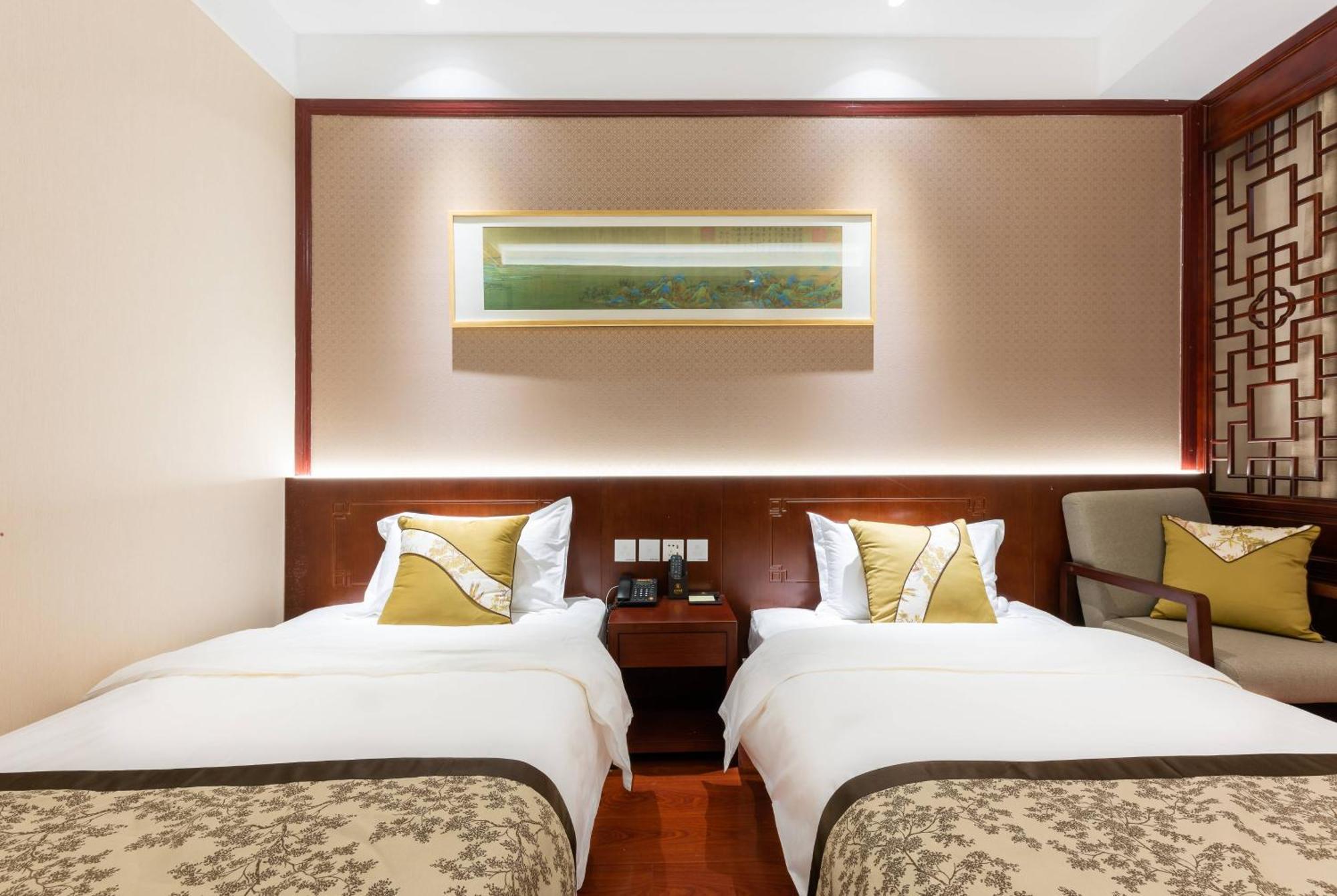 Chinese Culture Boutique Hotel-Tangfu,Traditional Chinese Theme,Heart Of Beijing,Near Forbidden City,Tiananmen Square,Hutongs,Metro Access,Free Coffee,Tea,Laundry Kamer foto